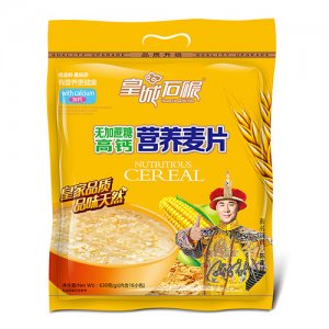 皇城石碾无加蔗糖高钙-营养麦片630克