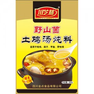 川芝林野山菌土鸡汤炖料280g