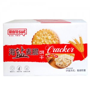 思维特海盐麦脆饼干
