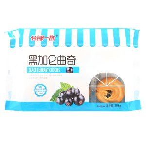 谷部一族曲奇黑加仑饼干108g