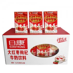 日康大红枣枸杞牛奶饮料250ml
