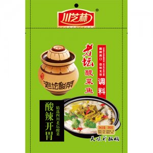 川芝林老坛酸菜鱼调料350g