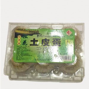 仟味坊松花土皮蛋6枚装