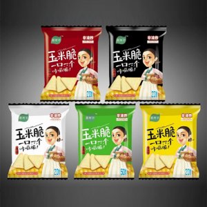 薯布卡充气袋装玉米脆片20g