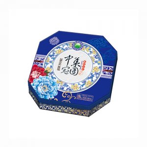中冠蓝色记忆月饼礼盒
