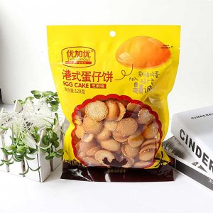 优加优港式蛋仔饼（芝麻味）120克