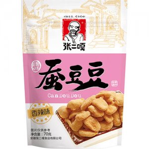 张二嘎蚕豆豆香辣70g