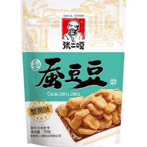 张二嘎蚕豆豆蟹黄70g