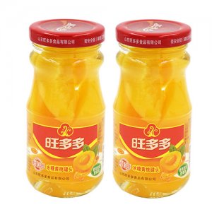 旺多多冰糖黄桃罐头248g