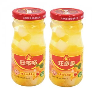 旺多多冰糖混合水果罐头248g
