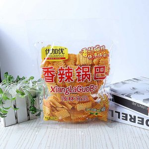 优加优香辣锅巴160克