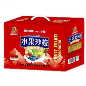 强进水果沙拉清爽水果味箱装