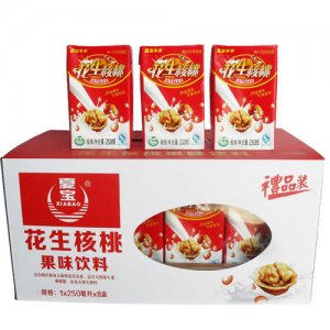 夏宝花生核桃果味饮料250ml