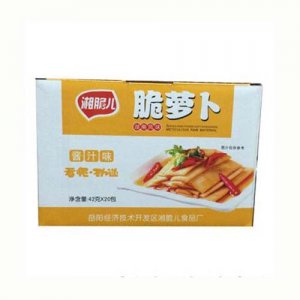 湘脆儿脆萝卜酱汁味42g×20包