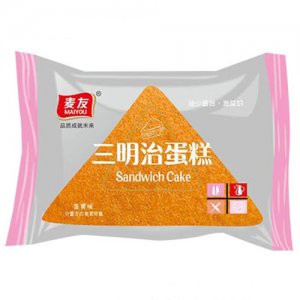 麦友三明治蛋糕蛋黄味袋装