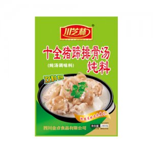 川芝林十全猪蹄排骨汤炖料280g