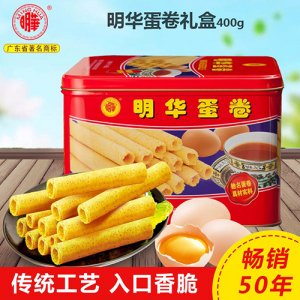 明华蛋卷400g