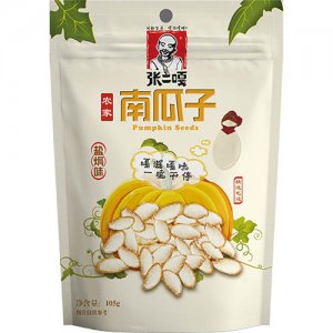 张二嘎毛边南瓜子105g