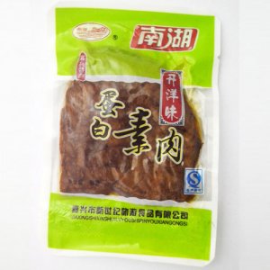 南湖蛋白素肉开洋味