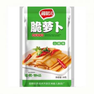 湘脆儿脆萝卜山椒味26g