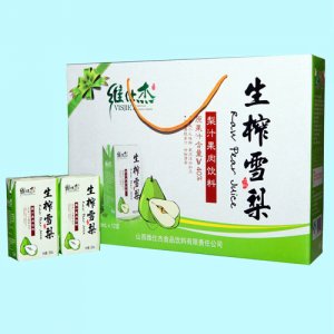 维仕杰梨汁利乐包礼盒