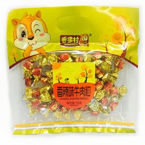 香果村牛肉粒香辣味78g