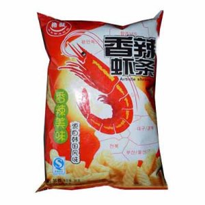 康泽源格旺香辣虾条35g