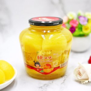 蒙康唐小柚桃罐头