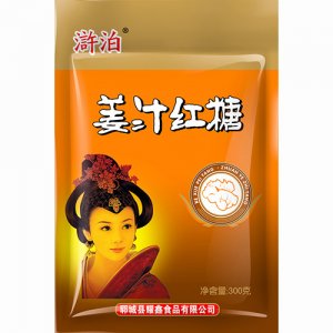 浒泊牌姜汁红糖300G
