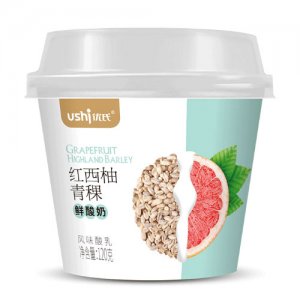 优氏红西柚青稞鲜酸奶