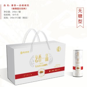 奢香一品核桃乳240ml×12罐（精装白）