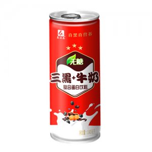乐比乐三星三黑+牛奶（无糖）