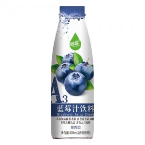 妙晶A3蓝莓汁330mL
