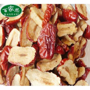 百家思厂家直销新疆红枣干去核无核灰枣片泡茶煮粥