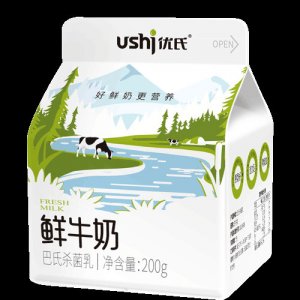 优氏鲜牛奶200g