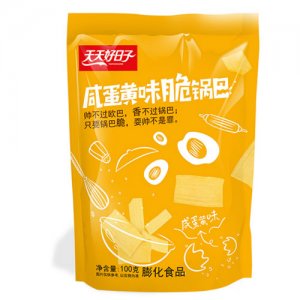 天天好日子咸蛋黄味脆锅巴100g