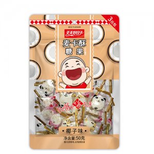天天好日子麦卡酥糖果(椰子味)50克