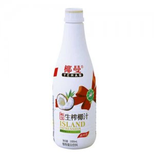 椰曼椰子汁飘带版1L
