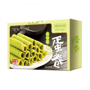 美琦湾蛋卷抹茶味80g