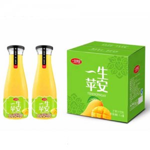 一生苹安芒果汁饮料1LX6