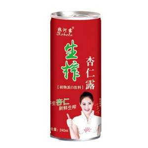 热河露生榨杏仁露240ml