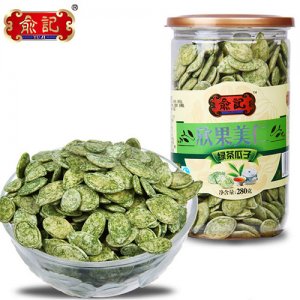俞记绿茶瓜子280g