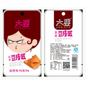 六婆豆皮匠烧烤味（1元装）
