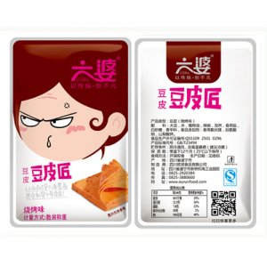 六婆豆皮匠烧烤味散装