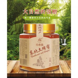 宏春园东北土蜂蜜500g