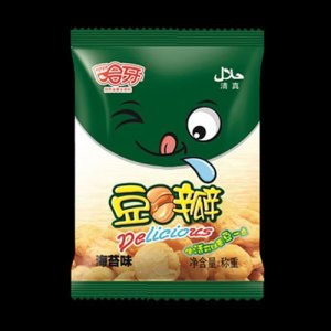 哈牙豆瓣海苔味称重