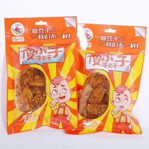 傻小子薄豆干（香辣味）