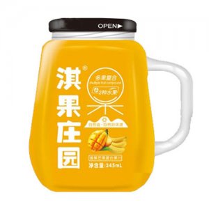 淇果庄园香蕉芒果复合果汁345ml