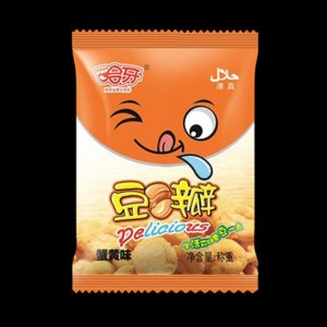 哈牙豆瓣蟹黄味称重