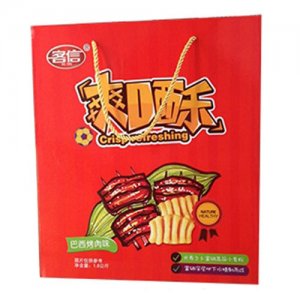 客信爽口酥巴西烤肉味手提箱